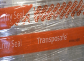 Tape voor verzegeling exportzending