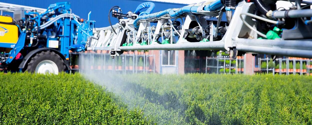 Spuiten van gewasbeschermingsmiddel