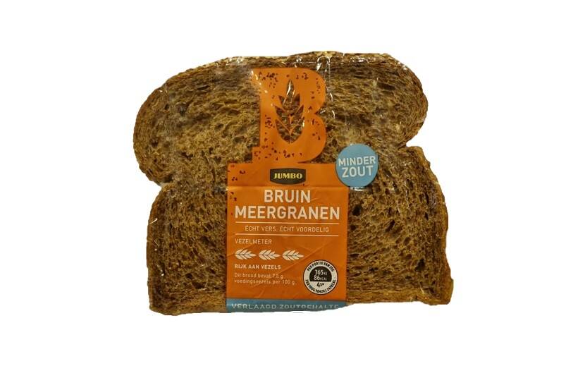 Veiligheidswaarschuwing Jumbo brood meergranen verlaagd zout 400 gram