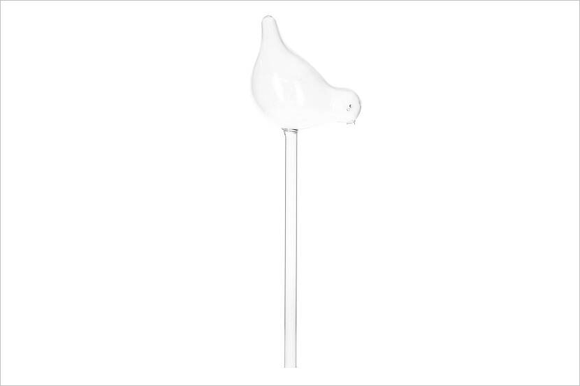 Glazen Plantenirrigator Vogel