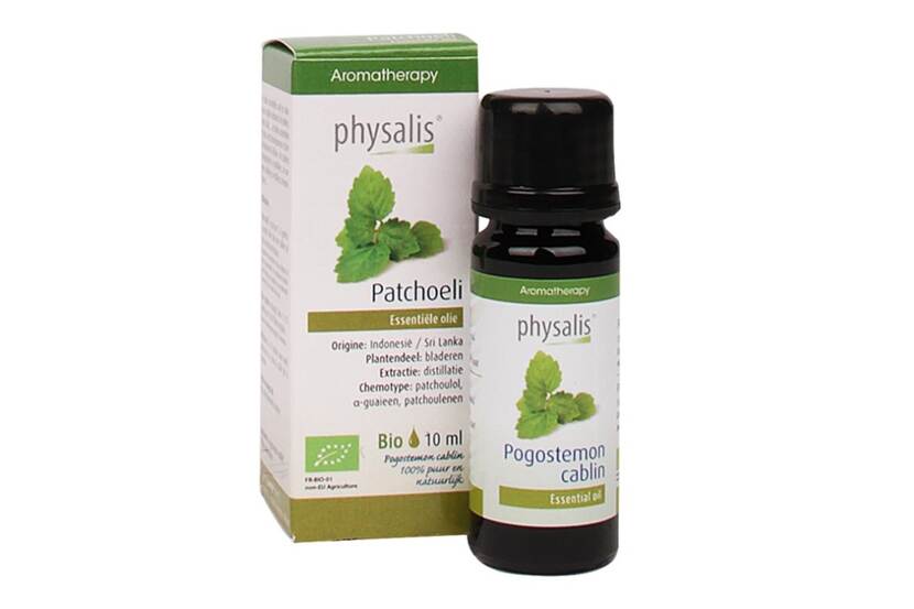 Veiligheidswaarschuwing Physalis Patchoeli bio oil 10 ml