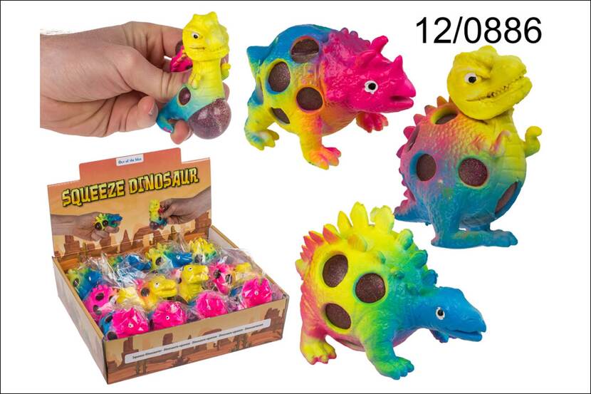 Veiligheidswaarschuwing Squeeze Dinosaur Multicolour