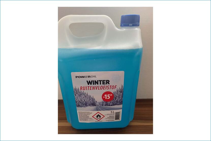 Winter ruitenvloeistof
