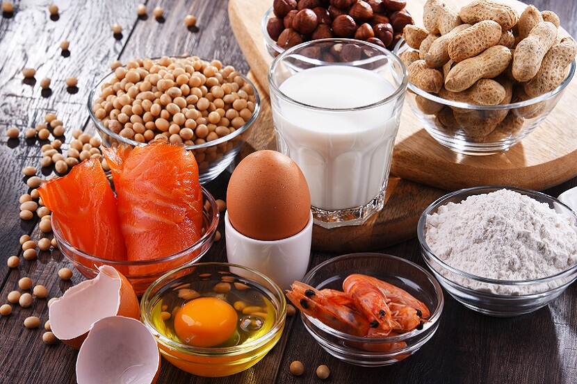 Meest voorkomende allergenen