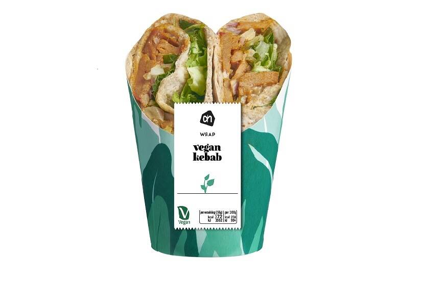 AH Wrap vegan kebab