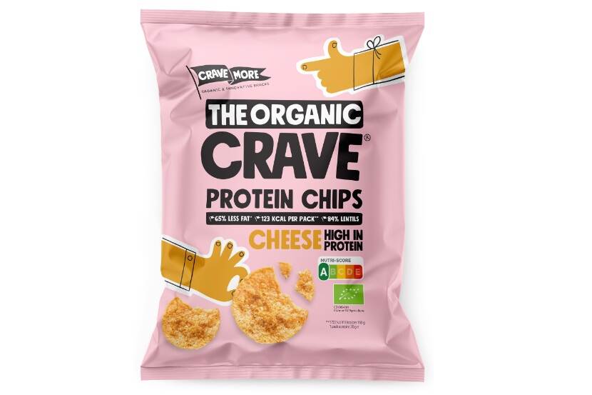 Crave Chips variant Cheese van The Organic Crave Company