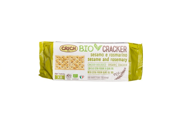 Crich crackers sesam rozemarijn