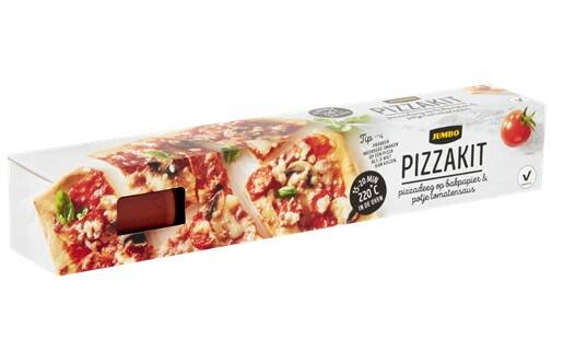 Verpakking van Jumbo pizzakit