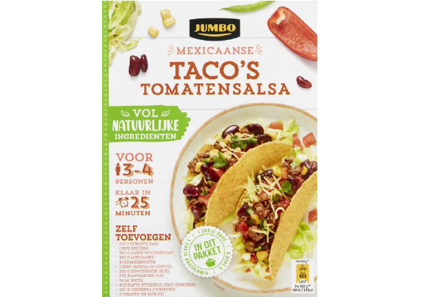 verpakking Jumbo Taco's Tomatensalsa Pakket