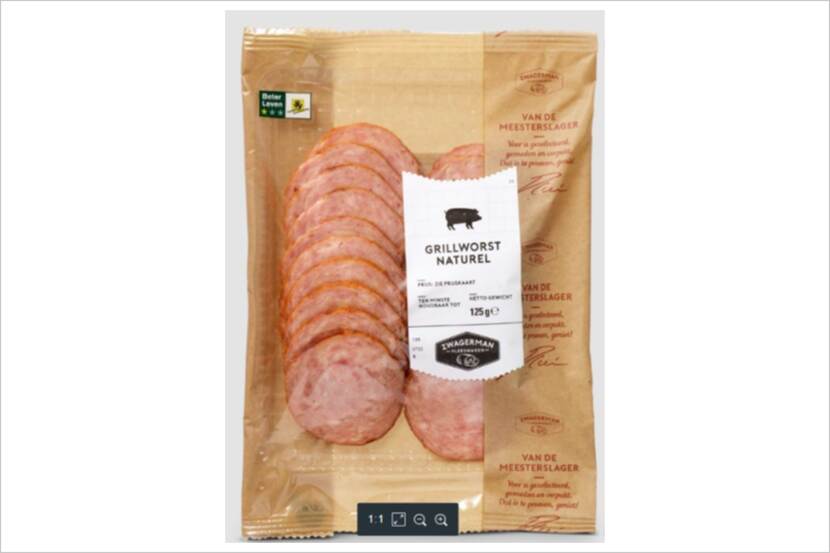 Grillworst naturel van Lidl