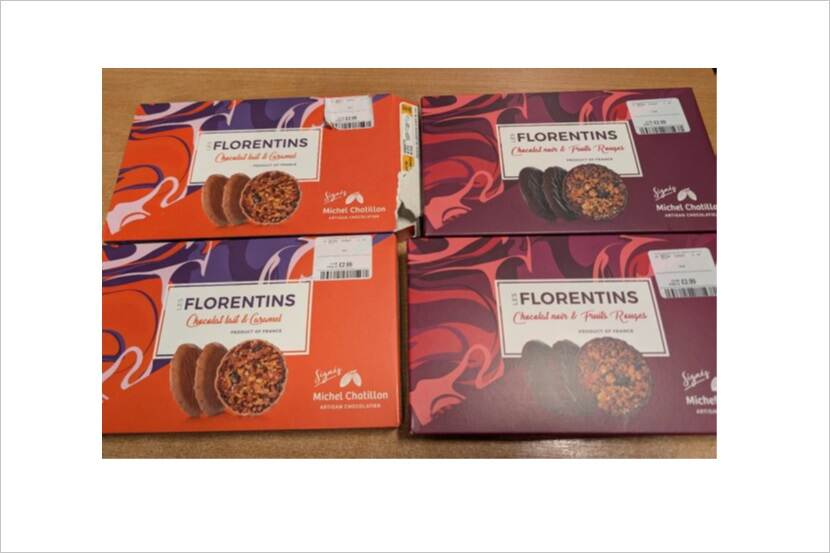 Les Florentines chocolade koekjes