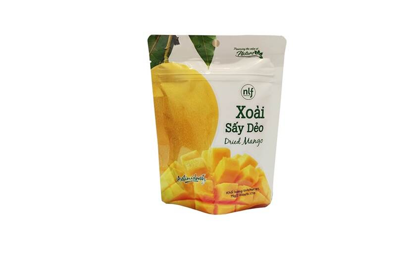NLF soft dried mango (Xoài sấy dẻo) 75 gram