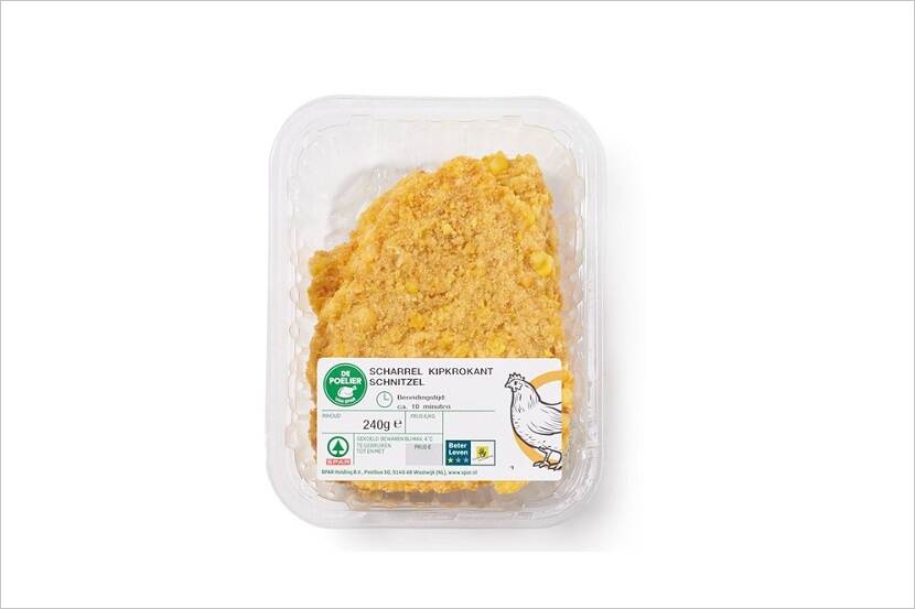 SPAR kipkrokant schnitzel 2 stuks