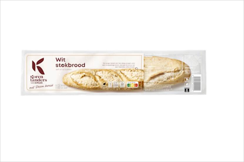 stokbrood in plastic verpakking