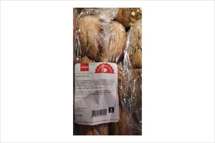 Tarwebollen van HEMA
