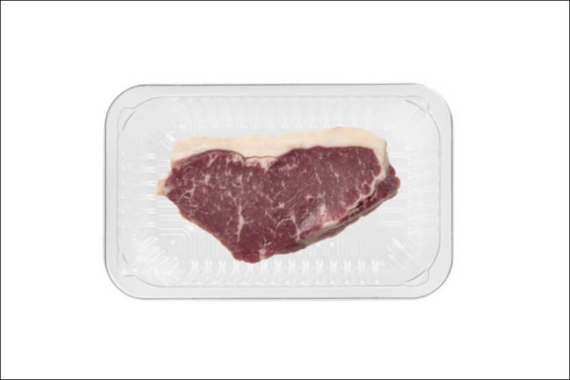 Veiligheidswaarschuwing Black Angus rundvlees