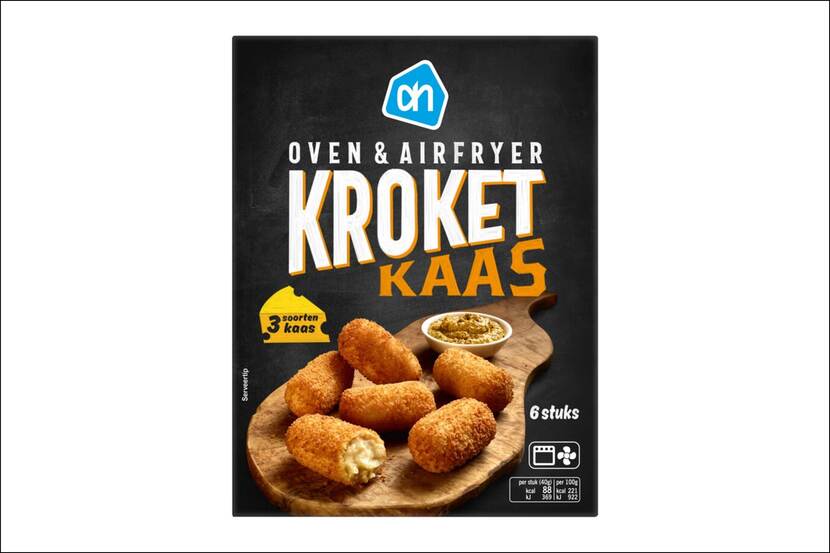 Verpakking van Albert Heijn Oven & Airfryer Kaaskroket